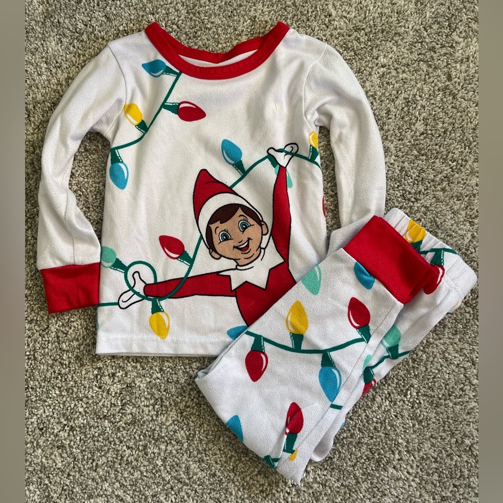 Elf on the Shelf pajamas